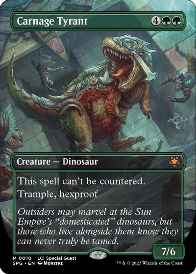 Carnage Tyrant (Borderless) card art