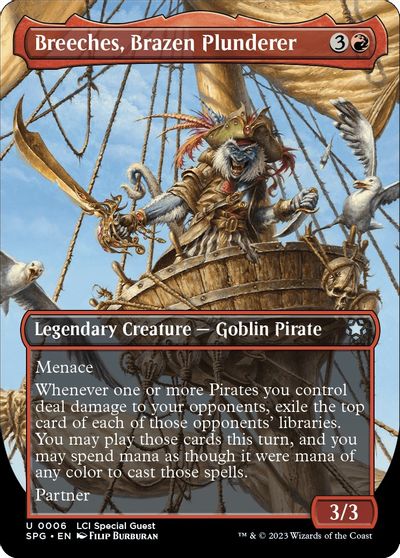 Breeches, Brazen Plunderer (Borderless) card art