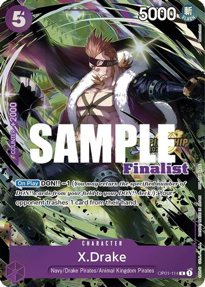 X.Drake (CS 2023 Top Players Pack) [Finalist] card art