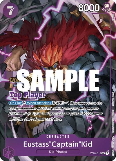 Eustass"Captain"Kid (CS 2023 Top Players Pack) card art