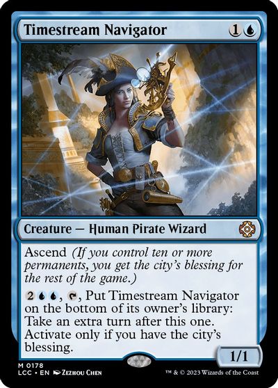 Timestream Navigator card art