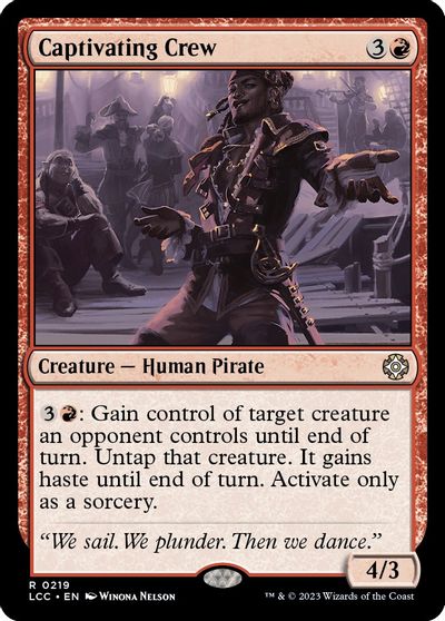 Captivating Crew card art