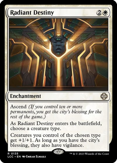Radiant Destiny card art