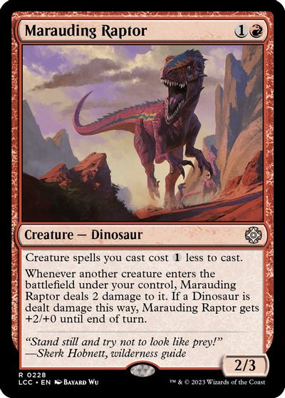 Marauding Raptor card art