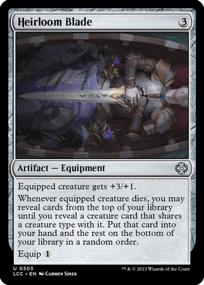 Heirloom Blade card art
