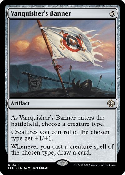 Vanquisher's Banner card art
