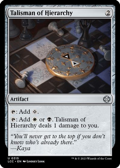 Talisman of Hierarchy card art