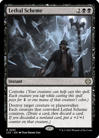 Lethal Scheme card art