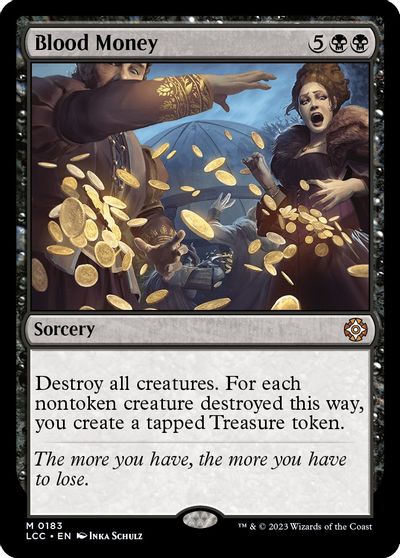Blood Money card art