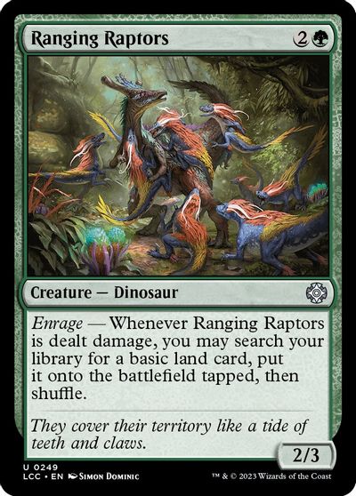 Ranging Raptors card art