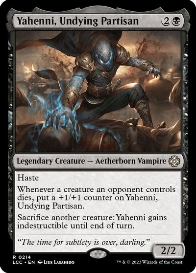 Yahenni, Undying Partisan card art