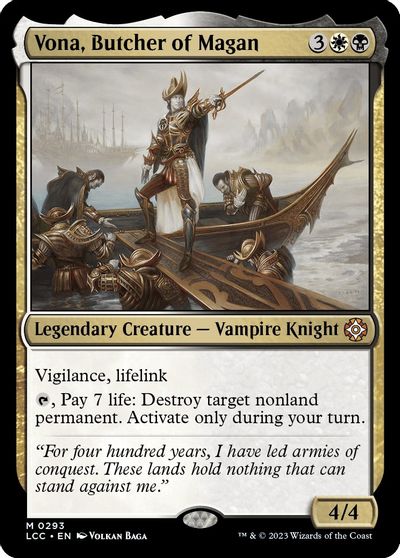 Vona, Butcher of Magan card art