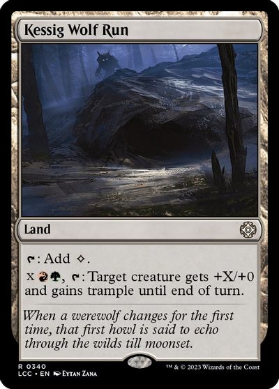Kessig Wolf Run card art
