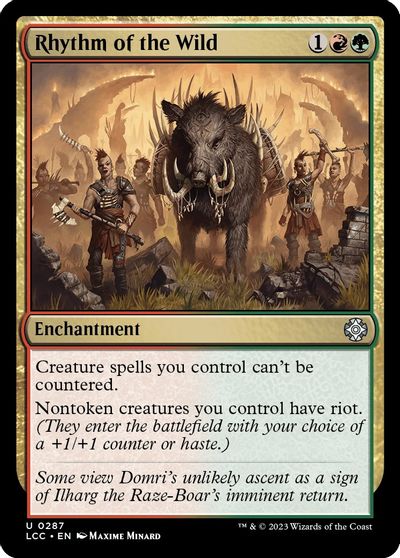 Rhythm of the Wild card art