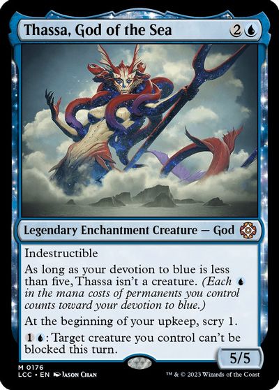 Thassa, God of the Sea card art
