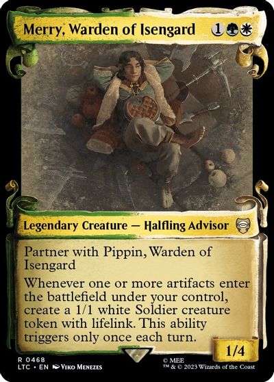 Merry, Warden of Isengard (Showcase Scrolls) card art