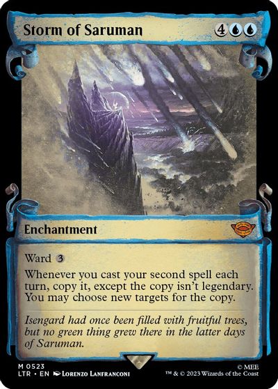 Storm of Saruman (Showcase Scrolls) card art