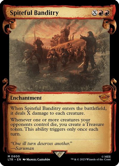 Spiteful Banditry (Showcase Scrolls) card art