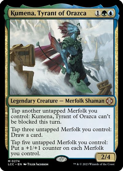 Kumena, Tyrant of Orazca card art