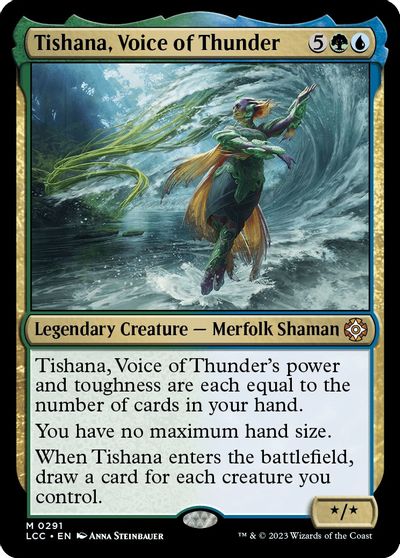 Tishana, Voice of Thunder card art
