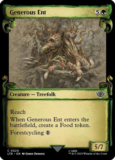 Generous Ent (Showcase Scrolls) card art