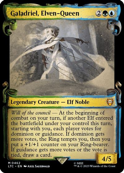 Galadriel, Elven-Queen (Showcase Scrolls) card art