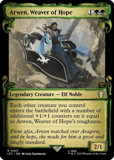 Arwen, Weaver of Hope (Showcase Scrolls) card art