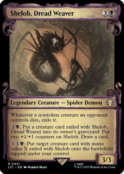 Shelob, Dread Weaver (Showcase Scrolls) card art