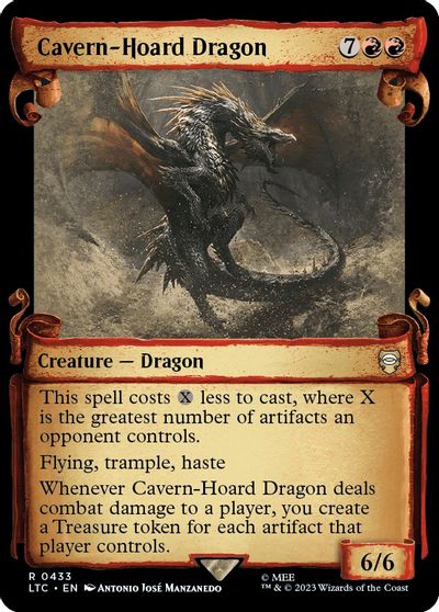 Cavern-Hoard Dragon (Showcase Scrolls) card art