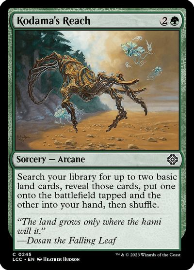 Kodama's Reach card art