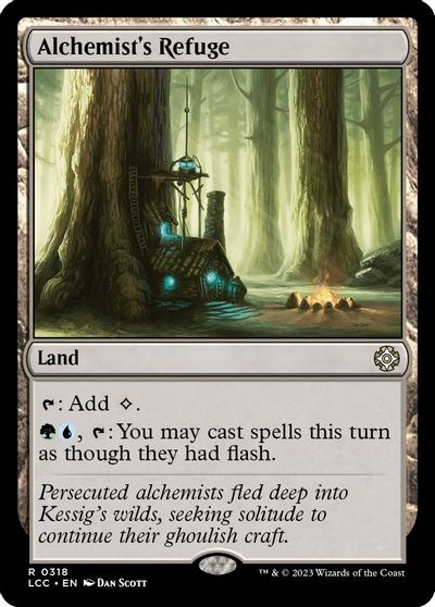 Alchemist's Refuge card art