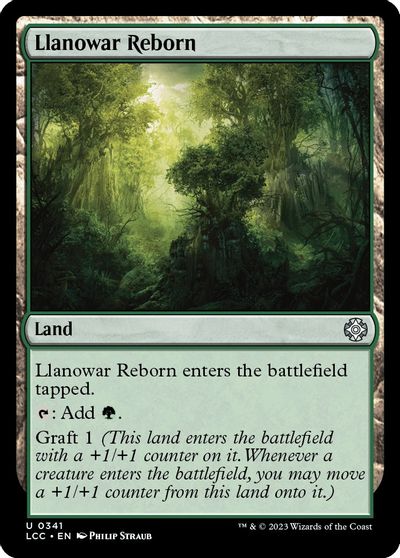 Llanowar Reborn card art