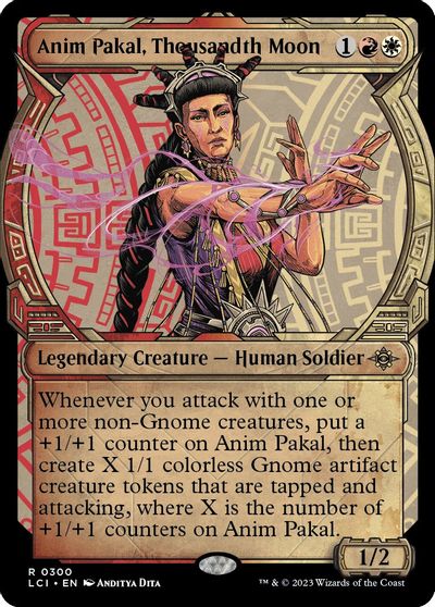 Anim Pakal, Thousandth Moon (Showcase) card art