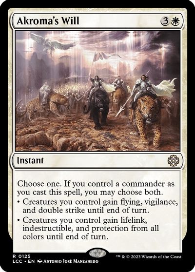 Akroma's Will card art