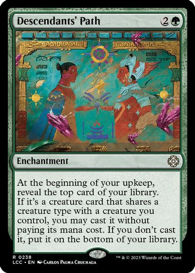 Descendants' Path card art