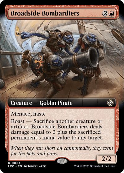 Broadside Bombardiers (Extended Art) card art