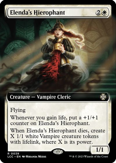 Elenda's Hierophant (Extended Art) card art