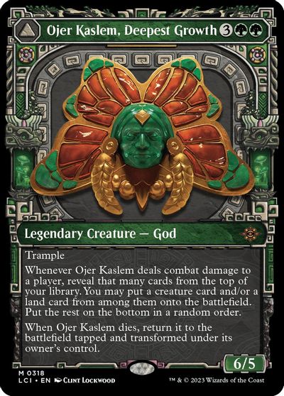 Ojer Kaslem, Deepest Growth (Showcase) card art