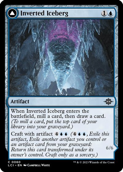 Inverted Iceberg card art