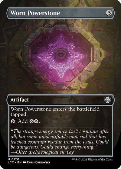 Worn Powerstone (Borderless) card art