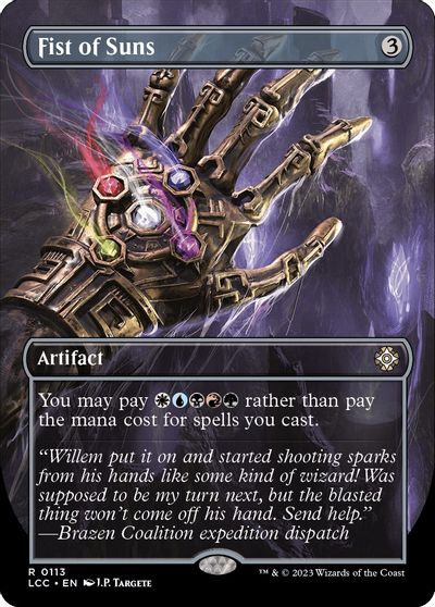 Fist of Suns (Borderless) card art
