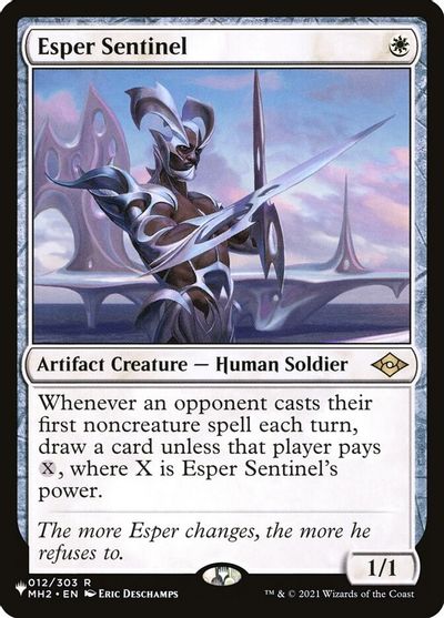 Esper Sentinel card art