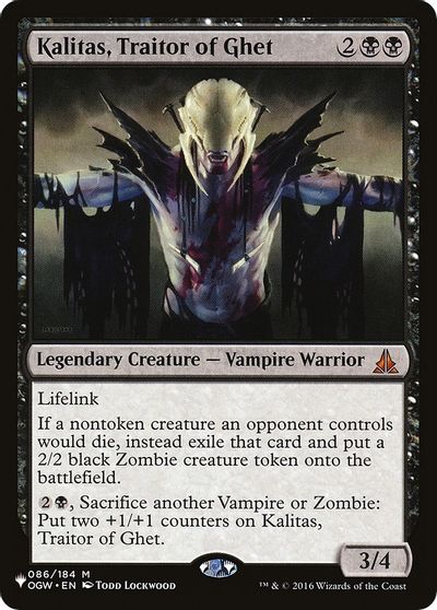 Kalitas, Traitor of Ghet card art