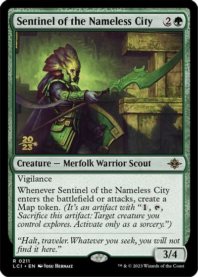 Sentinel of the Nameless City card art