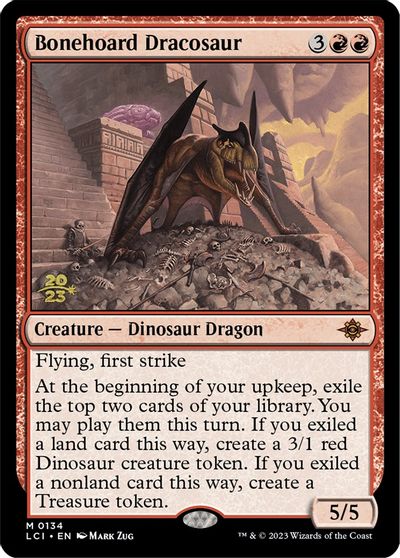 Bonehoard Dracosaur card art