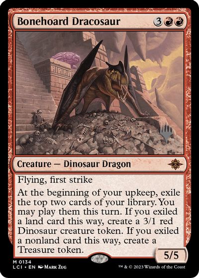Bonehoard Dracosaur card art