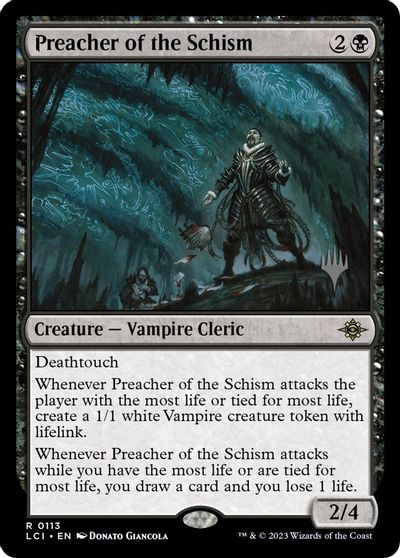 Preacher of the Schism card art