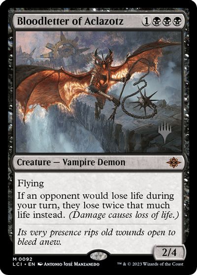 Bloodletter of Aclazotz card art