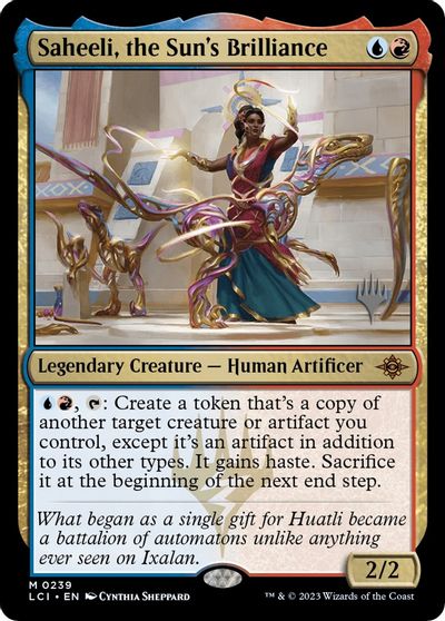 Saheeli, the Sun's Brilliance card art