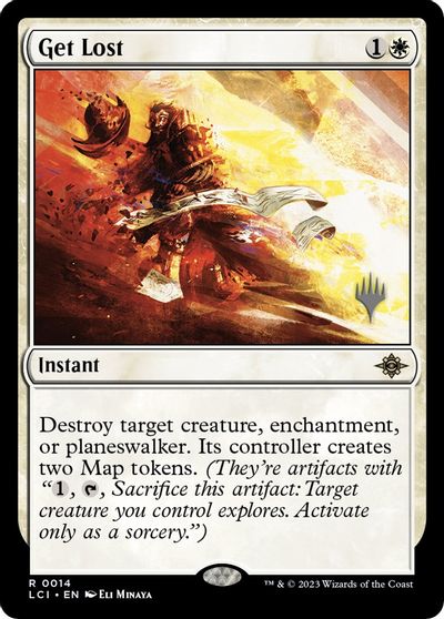 Get Lost card art